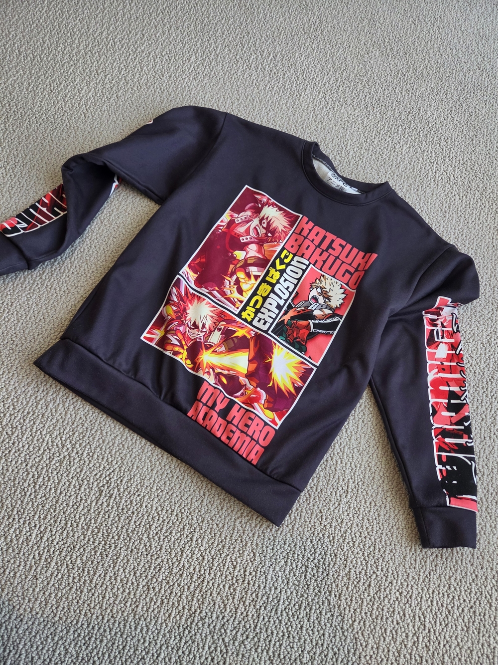 My Hero Academia Katsuki Bakugo Streetwear Sweatshirt (Anime Ape)